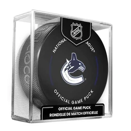 Inglasco Inc. Official Game Puck Vancouver Canucks Jéghokikorong