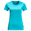Jack Wolfskin  Crosstrail Graphic T Dark Aqua Női póló