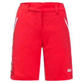 Jack Wolfskin Overland Shorts Tulip Red Női rövidnadrág