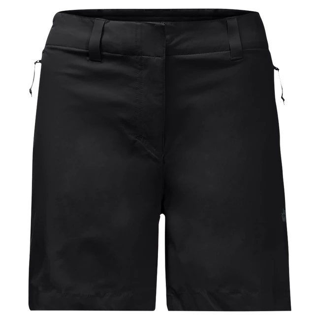 Jack Wolfskin  Peak Short Black  Női rövidnadrág