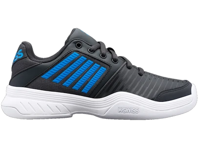 K-Swiss  Court Express Carpet Dark Shadow/White/Swedish Blue  Gyerekteniszcipő