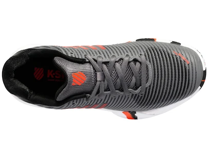K-Swiss  Hypercourt Express 2 HB Steel Gray/Jet Black  Gyerekteniszcipő