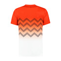 K-Swiss  Hypercourt Print Crew Spicy Orange/White Férfipóló