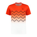K-Swiss  Hypercourt Print Crew Spicy Orange/White Férfipóló