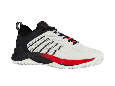 K-Swiss  Hypercourt Supreme 2 HB White/Limo/Red  Férfiteniszcipő EUR 42