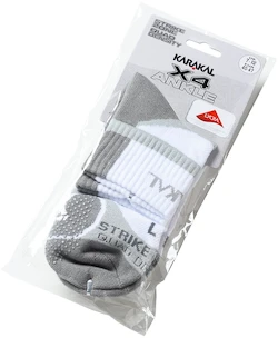 Karakal  X4 Tech Ankle White/Grey  Zokni