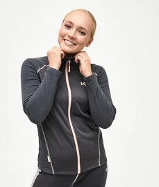 Kari Traa F/Z Fleece blue/grey Női melegítőfelső