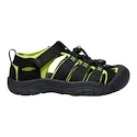 Keen NEWPORT H2 Black/Lime green  Gyerekszandálok US 7