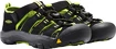 Keen  Newport H2 JR Black/Lime Green  Gyerekszandálok