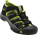 Keen  Newport H2 JR Black/Lime Green  Gyerekszandálok