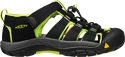 Keen  Newport H2 JR Black/Lime Green  Gyerekszandálok