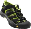 Keen  Newport H2 K Black/Lime Green  Gyerekszandálok