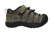 Keen Newport Shoe C Steel Steel Grey/Brilliant Blue  Gyermek kültéri lábbelik US 12 (Kid)