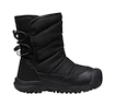 Keen Puffrider Wp Black/Steel Grey  Gyermek kültéri lábbelik US 11 (Kid)