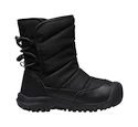 Keen Puffrider Wp Black/Steel Grey  Gyermek kültéri lábbelik US 11 (Kid)