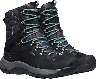 Keen  REVEL IV HIGH POLAR WOMEN black/north atlantic  Női kültéri cipők US 10