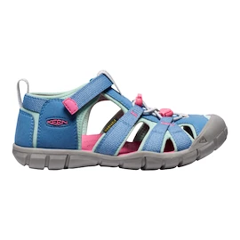 Keen SEACAMP II CNX Coronet blue/Hot pink Gyerekszandálok