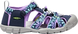 Keen Seacamp II CNX JR Black Iris/African Violet Gyerekszandálok