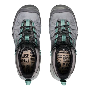 Keen TARGHEE IV MID WP Alloy/Granite green  Női kültéri cipők