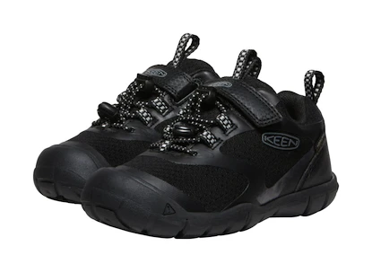 Keen Tread Rover Wp Black/Black  Gyermek kültéri lábbelik
