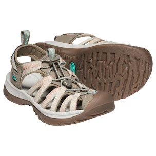 Keen WHISPER Taupe/Coral   Női szandál