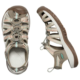 Keen WHISPER Taupe/Coral   Női szandál
