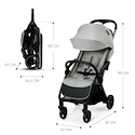 Kinderkraft Apino Dove Grey Babakocsi
