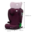 Kinderkraft Junior Fix 2 i-Size 100-150 cm Cherry Pearl Autóülés