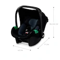 Kinderkraft  Mink Pro i-Size 40-75 cm Black Autóülés
