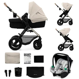 Kinderkraft Moov 2 3in1 Moonlight Grey Babakocsi