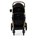 Kinderkraft Moov 2 3in1 Pure Black Eva Wheels Babakocsi