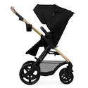 Kinderkraft Moov 2 3in1 Pure Black Eva Wheels Babakocsi