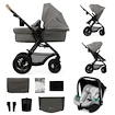 Kinderkraft Moov 2 Air 3In1 Light Grey Babakocsi