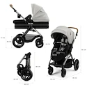 Kinderkraft Moov 2 XL Moonlight Grey Babakocsi