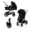 Kinderkraft Moov 2 XL Pure Black Babakocsi