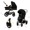 Kinderkraft Moov 2 XL Pure Black Babakocsi