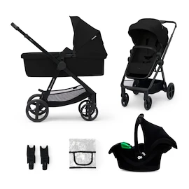 Kinderkraft Newly 3In1 Classic Black + Mink Pro Babakocsi