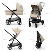 Kinderkraft Newly 3In1 Sand Beige + Mink Pro Babakocsi