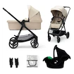 Kinderkraft Newly 3In1 Sand Beige + Mink Pro Babakocsi
