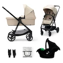 Kinderkraft Newly 3In1 Sand Beige + Mink Pro Babakocsi