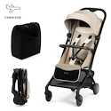 Kinderkraft Pilot 2 Beige Babakocsi repülőgépre