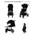 Kinderkraft Trig 3  Onyx Black Babakocsi
