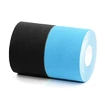 Kineziológiai szalag BronVit Sport kinesiology tape 2 x 6m – classic – fekete + kék