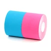 Kineziológiai szalag BronVit Sport kinesiology tape balení 2 x 6m – classic –  kék + rózsaszín