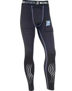 Kompressziós nadrág szuszpenzorral Blue Sports  Fitted Pant Senior L