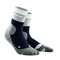 Kompressziós zokni férfiaknak CEP  Light Merino Mid Cut Marine Blue/Grey