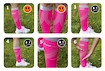 Kompressziós zokni ROYAL BAY Neon 2.0 Pink