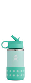 Kulacs Hydro Flask  Wide Mouth Kids Straw Lid & Boot 12 oz (355 ml)