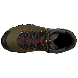 La Sportiva  Ultra Raptor II Mid Leather Wide GTX Ivy/Tango Red  Férfi kültéri lábbelik