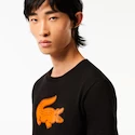 Lacoste  Big Logo Core Performance T-Shirt Black/Sunrise Férfipóló